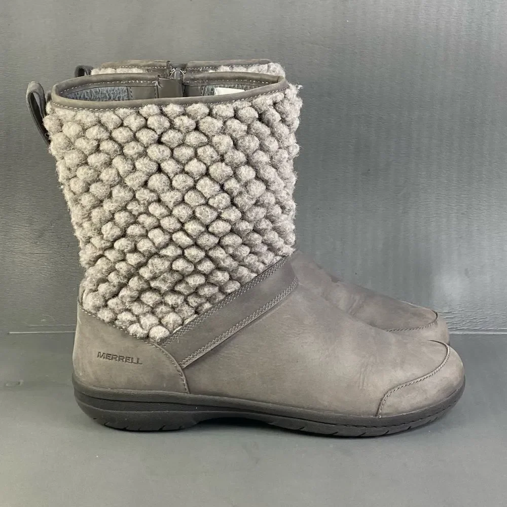 Merrell Women's Encore Kassie 100% Wool Fashion Boot size 8.5